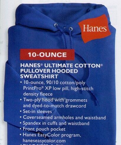 Hanes Ultimate Cotton Pullover Hooded Sweatshirt (S-3xl)
