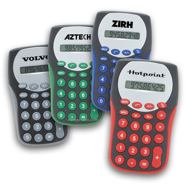 Plexo Calculator With Accent Color Trim