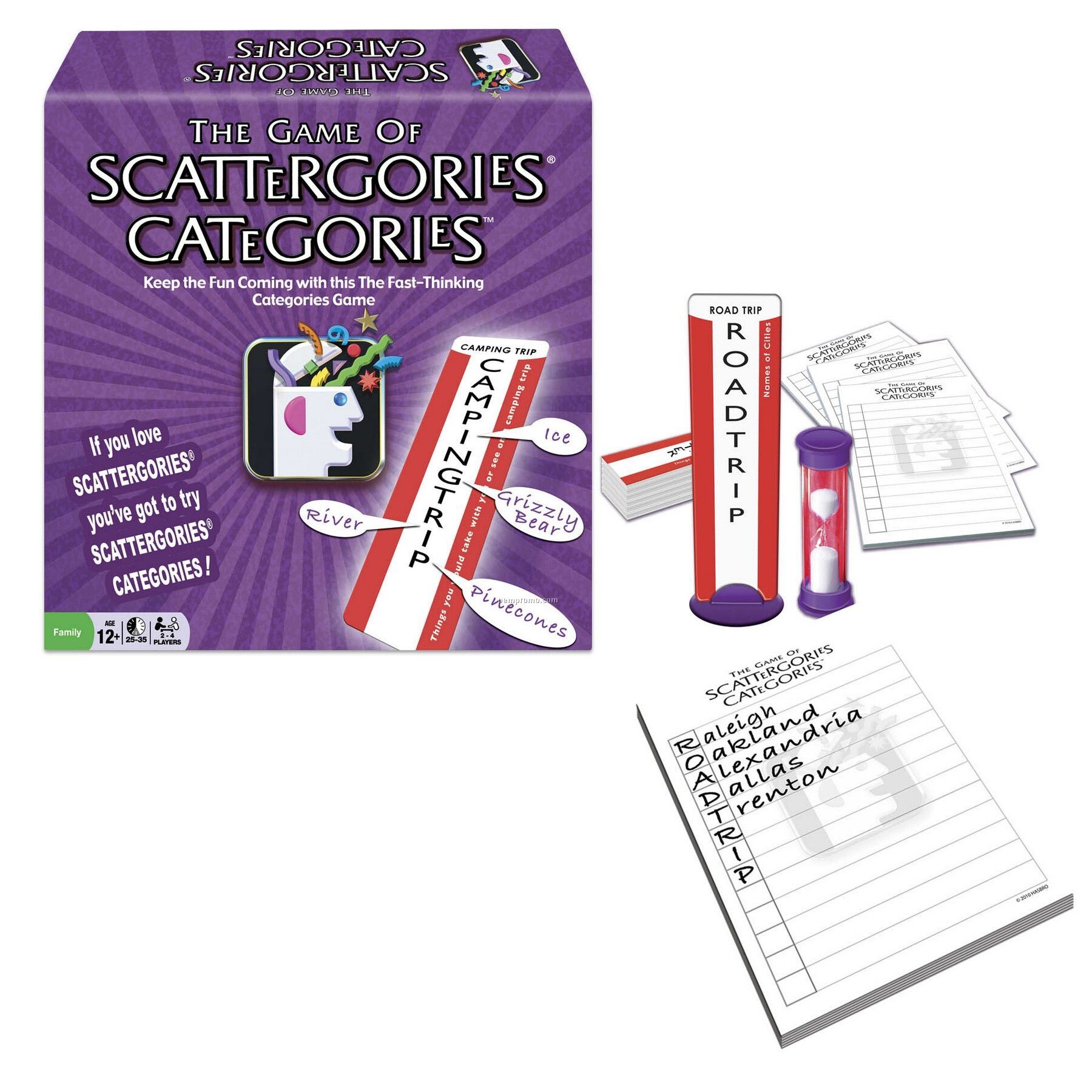 Winning Moves Scattergories Catergories- 2-4 Players, Ages 12 & Up