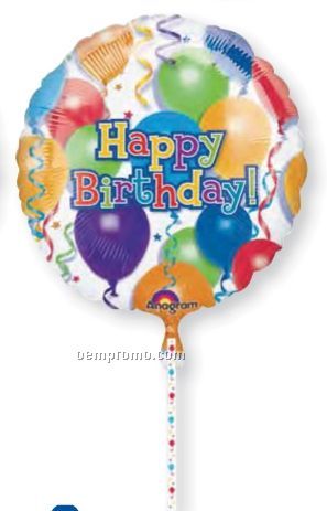 36" Happy Birthday Clip A Strip Balloon