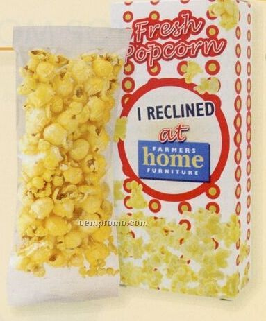 Butter Popcorn In Custom Box