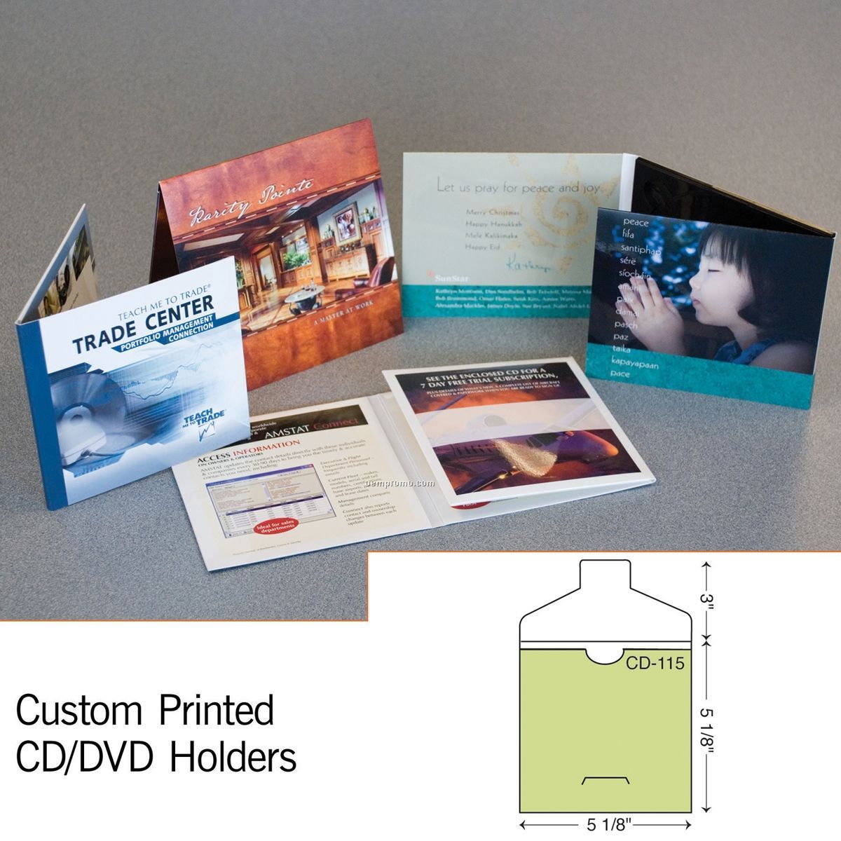 CD Sleeve Mailer W/ Tuck Flap (1 Color/1 Side)