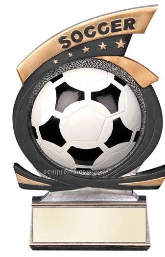 Soccer, Gold Star Award - 7"