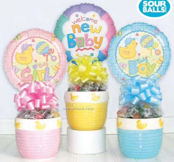 Baby Ducky Pots Gift (6 Pack)