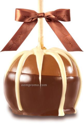 Dunked Caramel Apple W/ Belgian Dark Chocolate