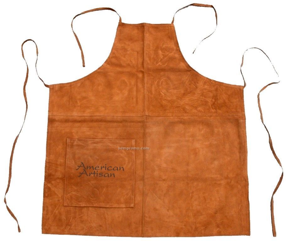 Suede Apron (Full Size) - Hot Branded (Tobacco)