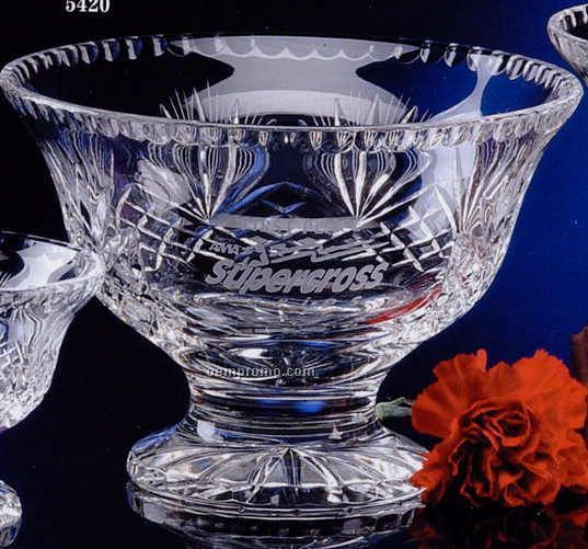 10" Westgate Crystal Pedestal Bowl