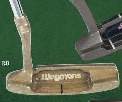 Brass Putter With Full-color Medallion