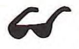 Mylar Confetti Shapes Sunglasses (5")