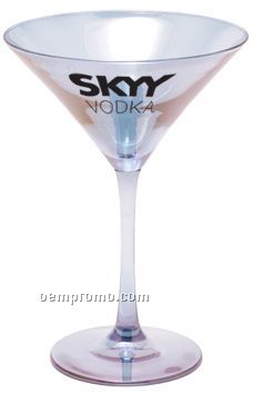 7 1/2 Oz. Lustered Tinted Martini Glass
