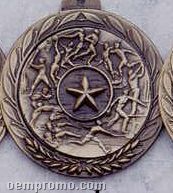 2.5" Stock Cast Medallion (Victory Star/ Male)