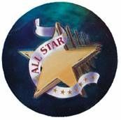 Holographic Mylar - 2" All Star
