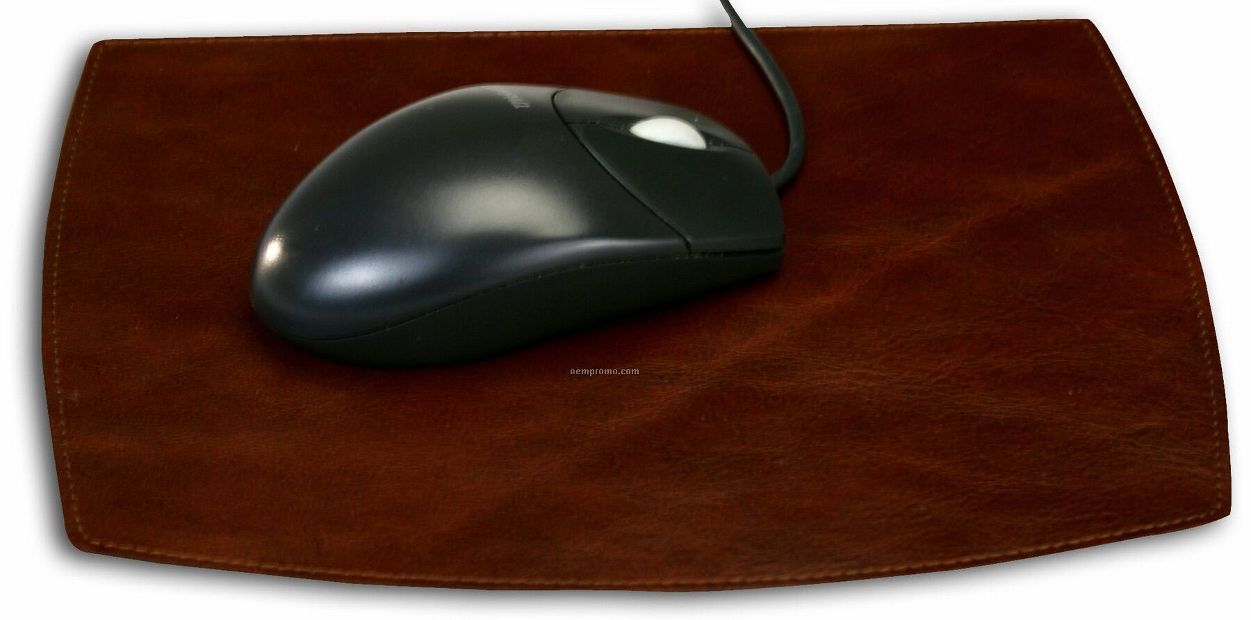 Mocha Classic Leather Mouse Pad