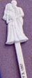 Adgrabbers 6" Plastic Bride & Groom Swizzle Stick