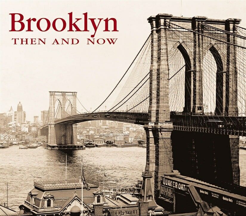 Brooklyn Then & Now City Series Book - Hardcover Edition