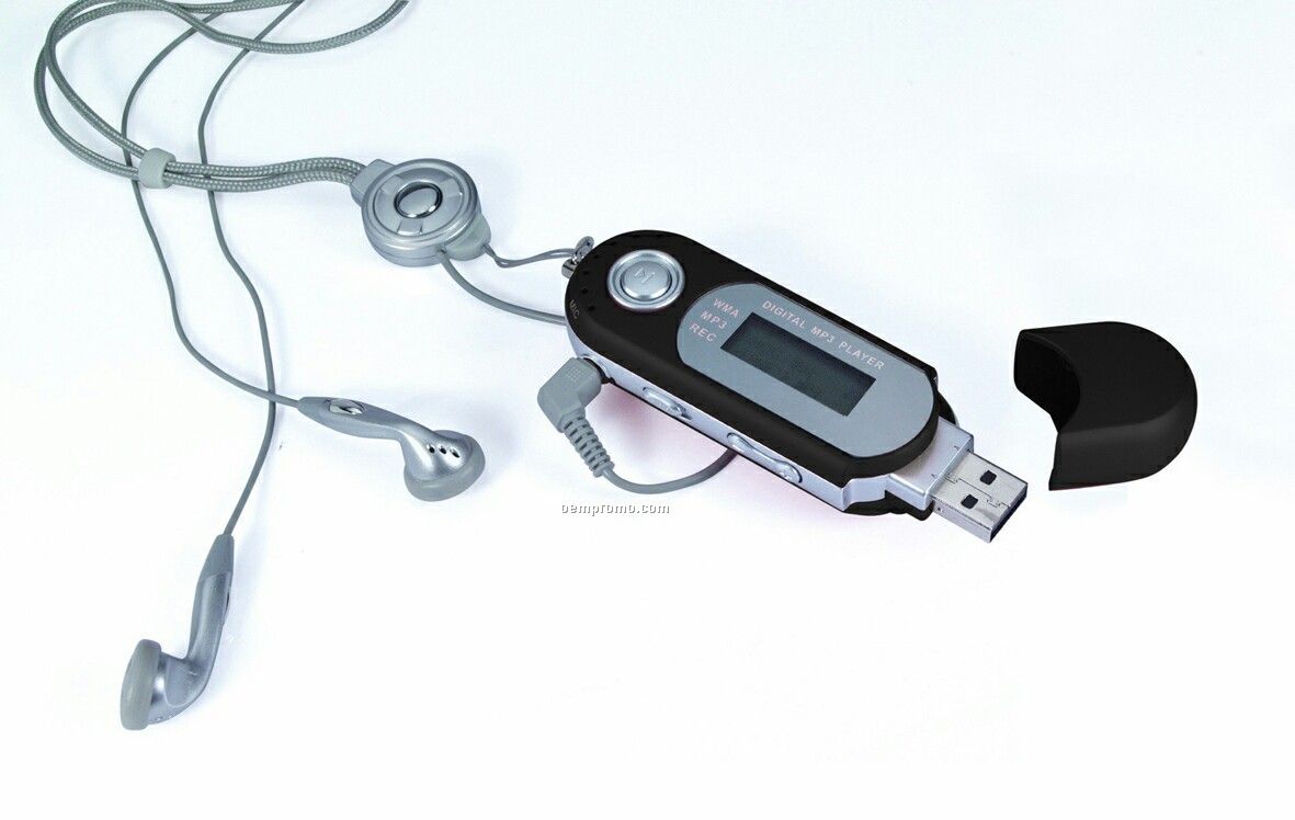 Slim Portable Mp3 Player With USB Drive (1 Gb)