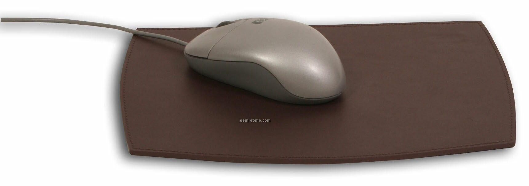 Chocolate Brown Classic Leather Mouse Pad