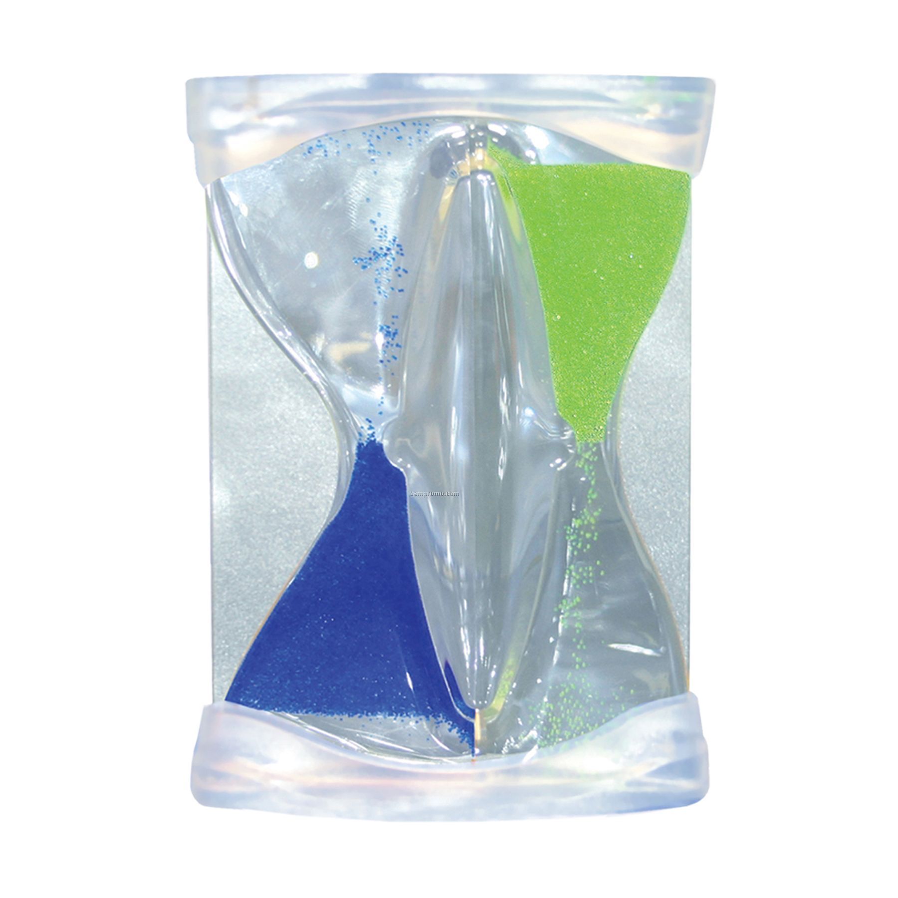 Inverse Flow Liquid Timer - Blue/Green