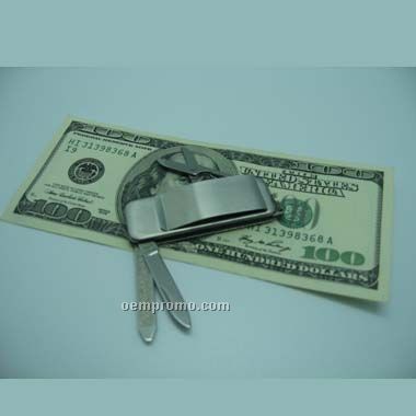 Money Clip Knife (Screen Printed)