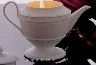 Wedgwood Jasper Teapot Candle - 6 O'clock Orange Blossom