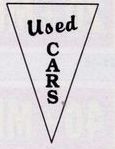 60' Stock Pre-printed Message Pennant Strings (Used Cars)