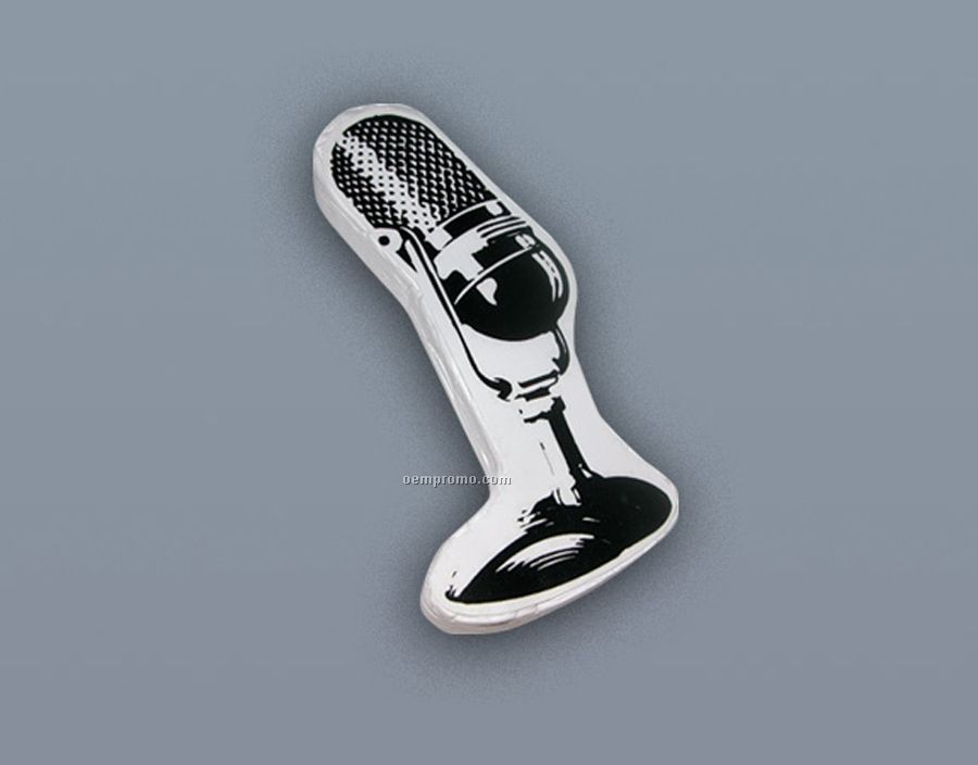 Compressed 100% Cotton T-shirt Microphone Stock Shape (S-xl)