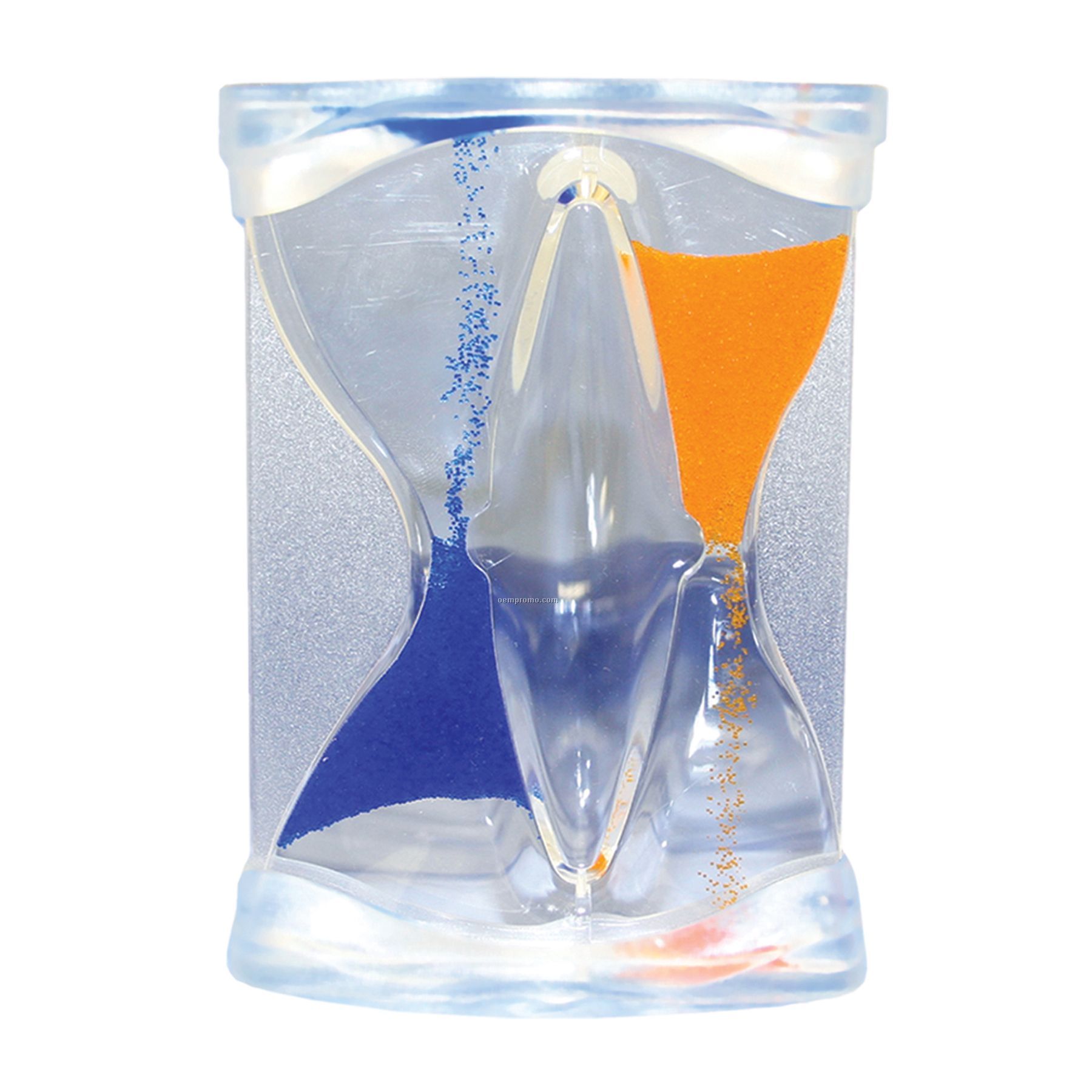 Inverse Flow Liquid Timer - Blue/Orange