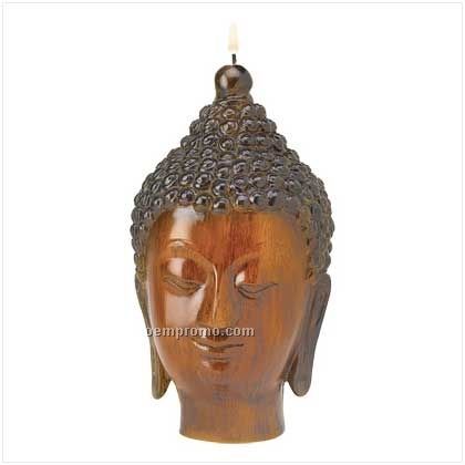 Serene Buddha Candle