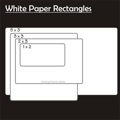 Decal - White (2"X3")
