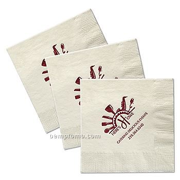 Beverage 2 Ply Napkin With Standard Color