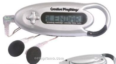 Scrolling Message Carabiner Clock Radio