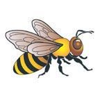 Stock Temporary Tattoo - Bumble Bee (2"X2")