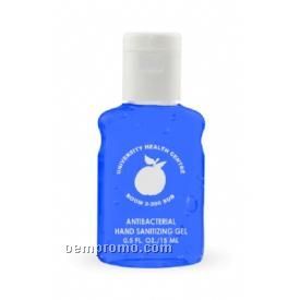 0.5 Oz. Blue Tint Antibacterial Gel Hand Sanitizer