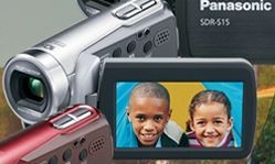 Panasonic Compact Sd Card Standard Definition Camcorder