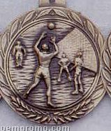 2.5" Stock Cast Medallion (Volleyball/ Male)