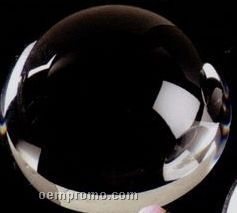 4" Dome Magnifier Crystal Paperweight