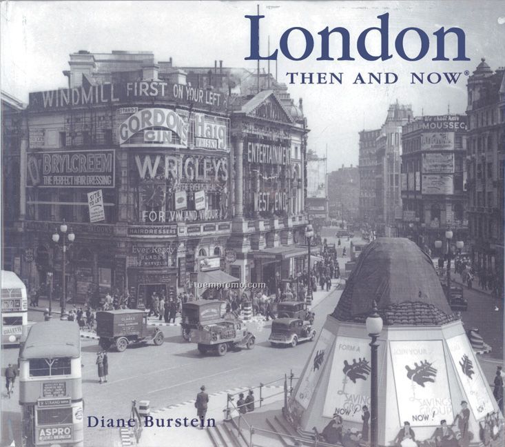 London Then & Now City Series Book - Hardcover Edition