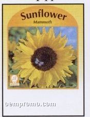 Mammoth Sunflower Stock Designs Seed Packets - Imprinted