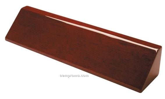 Name Plate Wedges - Rosewood 2" X 10"