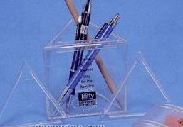 Triangular Bank/ Container/ Pencil Holder