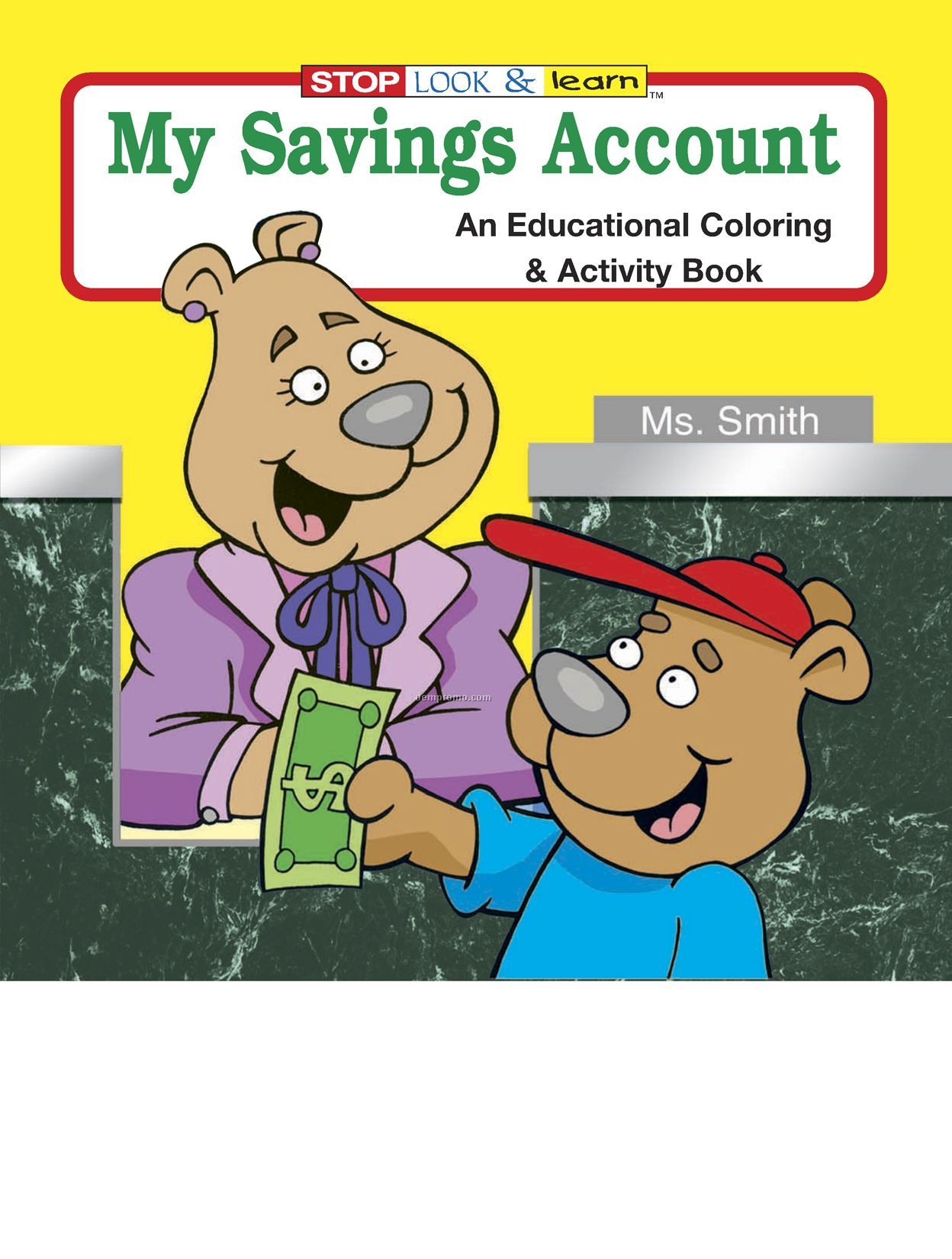My Savings Account Coloring Book Fun Pack