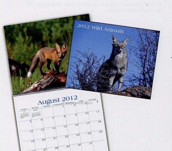 Wild Animals Wall Calendar (After April)