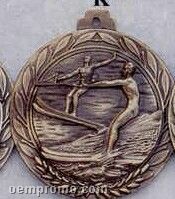 2.5" Stock Cast Medallion (Water Ski/ Male)