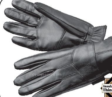 Giovanni Navarre Solid Genuine Leather Driving Gloves (L)
