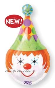 18" Clown Shape Jr Balloon