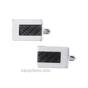 Gents' Stainless Steel Cuff Link