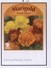 Marigold Stock Designs Seed Packets - Imprinted