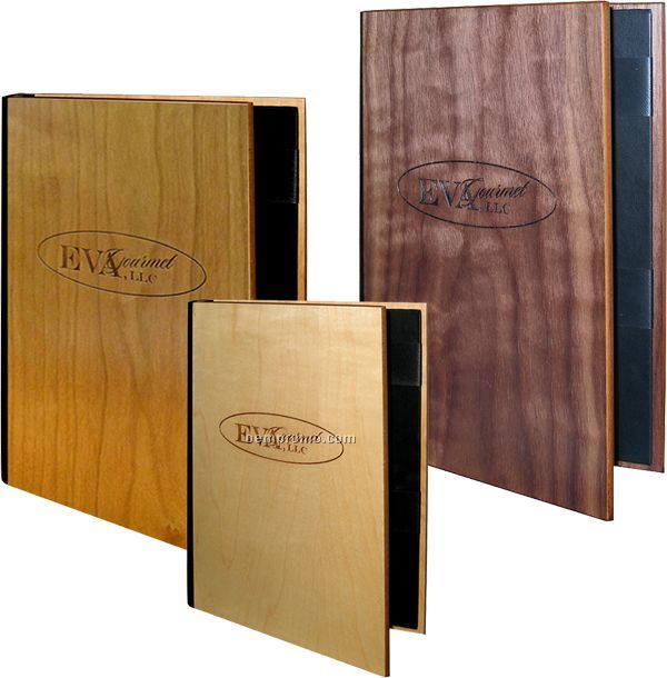Real Wood Padfolio (5-1/2"X8-1/2")