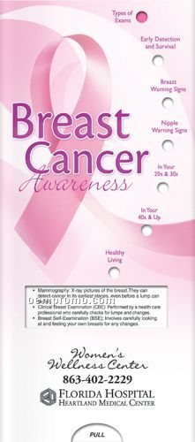 Pocket Slider Chart - Breast Cancer Awareness