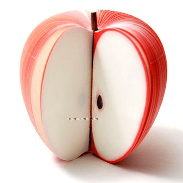 Red Apple Fruit Memo Pad
